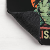 Kikisaurus Dino Dinosaurier Kiki-Saurus T-Rex Mutt Mousepad (Ecke)