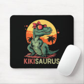 Kikisaurus Dino Dinosaurier Kiki-Saurus T-Rex Mutt Mousepad (Mit Mouse)