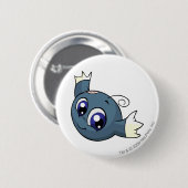 Kiko Blau Button (Vorne & Hinten)