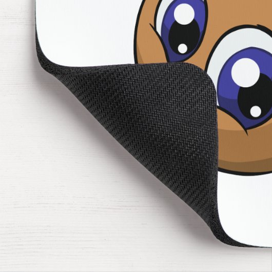 Kiko Brown Mousepad (Ecke)