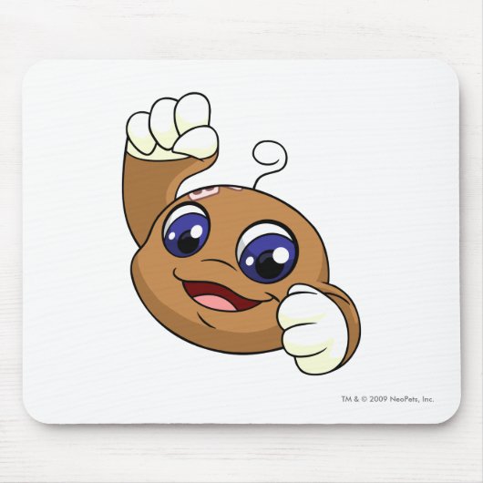 Kiko Brown Mousepad (Vorne)
