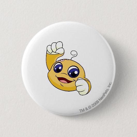 Kiko Gelb Button (Vorderseite)