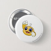 Kiko Gelb Button (Vorne & Hinten)
