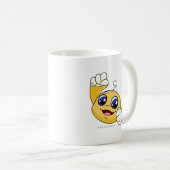 Kiko Gelb Kaffeetasse (VorderseiteRechts)
