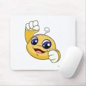 Kiko Gelb Mousepad (Mit Mouse)