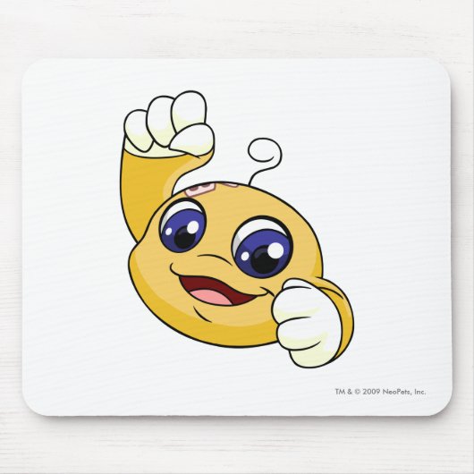 Kiko Gelb Mousepad (Vorne)
