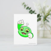 Kiko Glows Postkarte (Stehend Vorderseite)