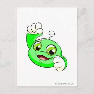 Kiko Glows Postkarte