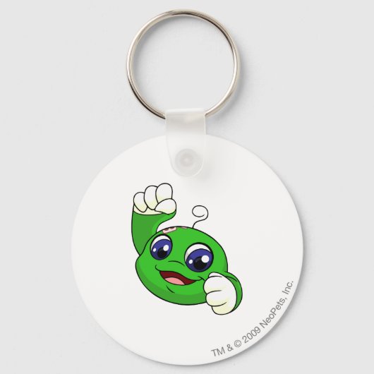 Kiko Green Schlüsselanhänger (Vorderseite)