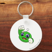 Kiko Green Schlüsselanhänger (Vorderseite)