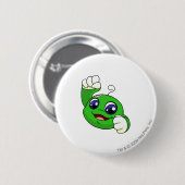Kiko Grün Button (Vorne & Hinten)