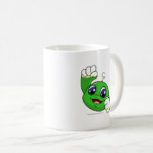 Kiko Grün Kaffeetasse (VorderseiteRechts)