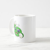 Kiko Grün Kaffeetasse (Vorderseite Links)