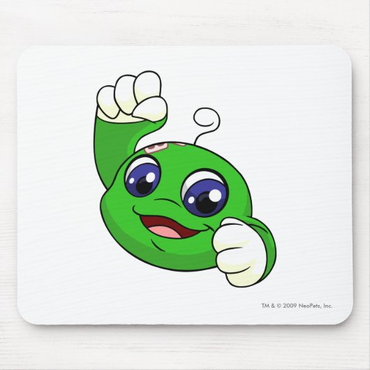 Kiko Grün Mousepad (Vorne)