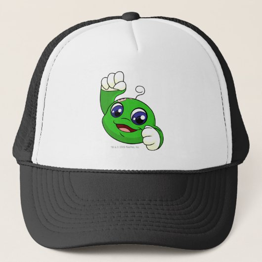 Kiko Grün Truckerkappe (Vorderseite)