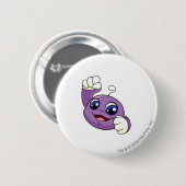 Kiko lila button (Vorne & Hinten)