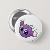 Kiko lila button (Vorne & Hinten)