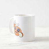 Kiko Orange Kaffeetasse (Vorderseite Links)