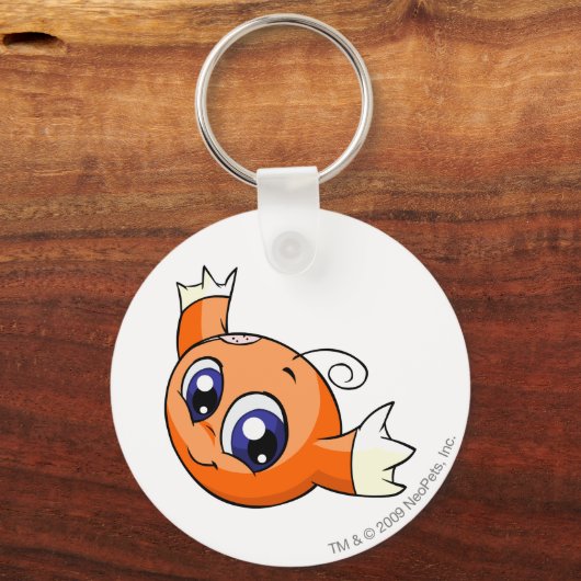 Kiko Orange Schlüsselanhänger (Vorderseite)