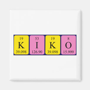 Kiko Periodenmagnet Magnet