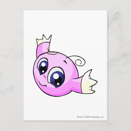 Kiko Pink Postkarte (Vorderseite)