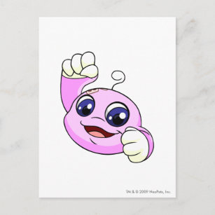 Kiko Pink Postkarte