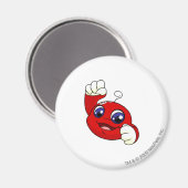 Kiko Red Magnet (Vorderseite/Rückseite)