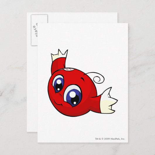 Kiko Red Postkarte (Vorne/Hinten)