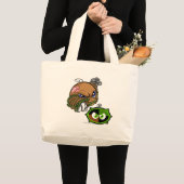 Kiko See-Team-Kapitän 1 Jumbo Stoffbeutel (Vorderseite (Produkt))