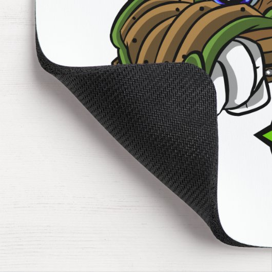 Kiko See-Team-Kapitän 1 Mousepad (Ecke)