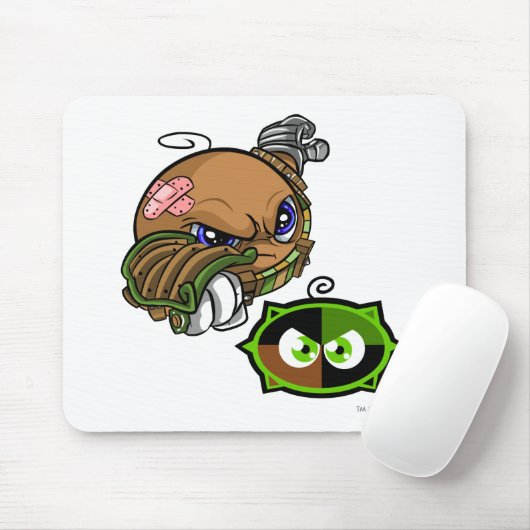 Kiko See-Team-Kapitän 1 Mousepad (Mit Mouse)