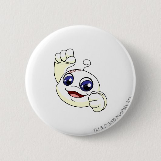 Kiko Weiß Button (Vorderseite)