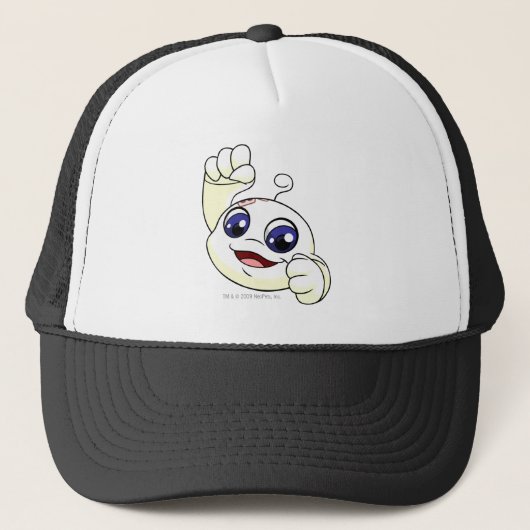 Kiko Weiß Truckerkappe (Vorderseite)