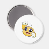 Kiko Yellow Magnet (Vorderseite/Rückseite)
