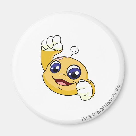 Kiko Yellow Magnet (Vorne)
