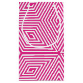 kikou (Turtle shell) [pink] - Japanese Pattern Kleine Geschenktüte (Rückseite)