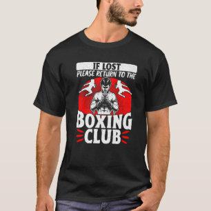 Kikschboxen Vintag, wenn sie verloren gehen, kehre T-Shirt