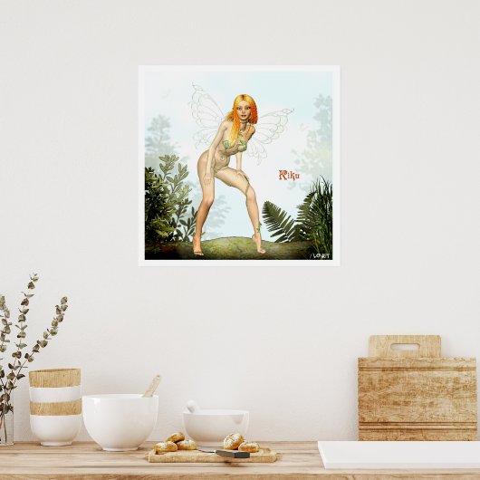 Kiku Poster (Küche)