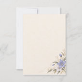 Kikyo Wedding RSVP Card (Rückseite)