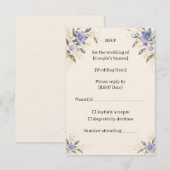 Kikyo Wedding RSVP Card (Vorne/Hinten)