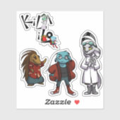 KiLA iLO Main Three + Logo-Aufkleberbogen Aufkleber (Blatt)