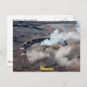 Kilauea Caldera Postcard Postkarte (Vorne/Hinten)