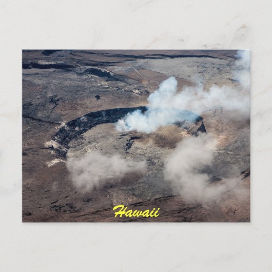 Kilauea Caldera Postcard Postkarte (Vorderseite)