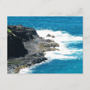 Kilauea Coastline Kilauea Kauai Hawaii Postkarte