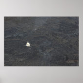 Kilauea großer Vulkanfluss Poster (Vorne)