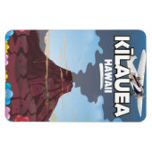 Kīlauea Hawaii Volcano Reiseplakat Magnet (Horizontal)