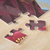 Kīlauea Hawaii Volcano Reiseplakat Puzzle (Seite)