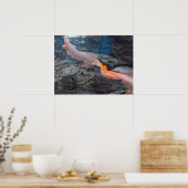 Kilauea Lava Flow Poster drucken (Küche)