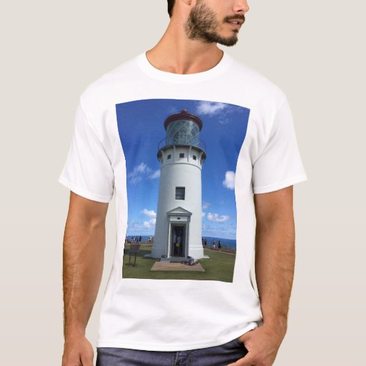 Kilauea Leuchtturm auf Kauai, Hawaii T-Shirt (Vorderseite)