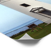 Kilauea Lighthouse auf Kauai Poster (Ecke)